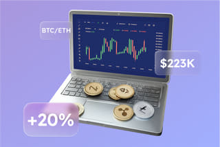Tecnologia di visualizzazione del sistema di trading automatizzato AI su Bosco Investenza